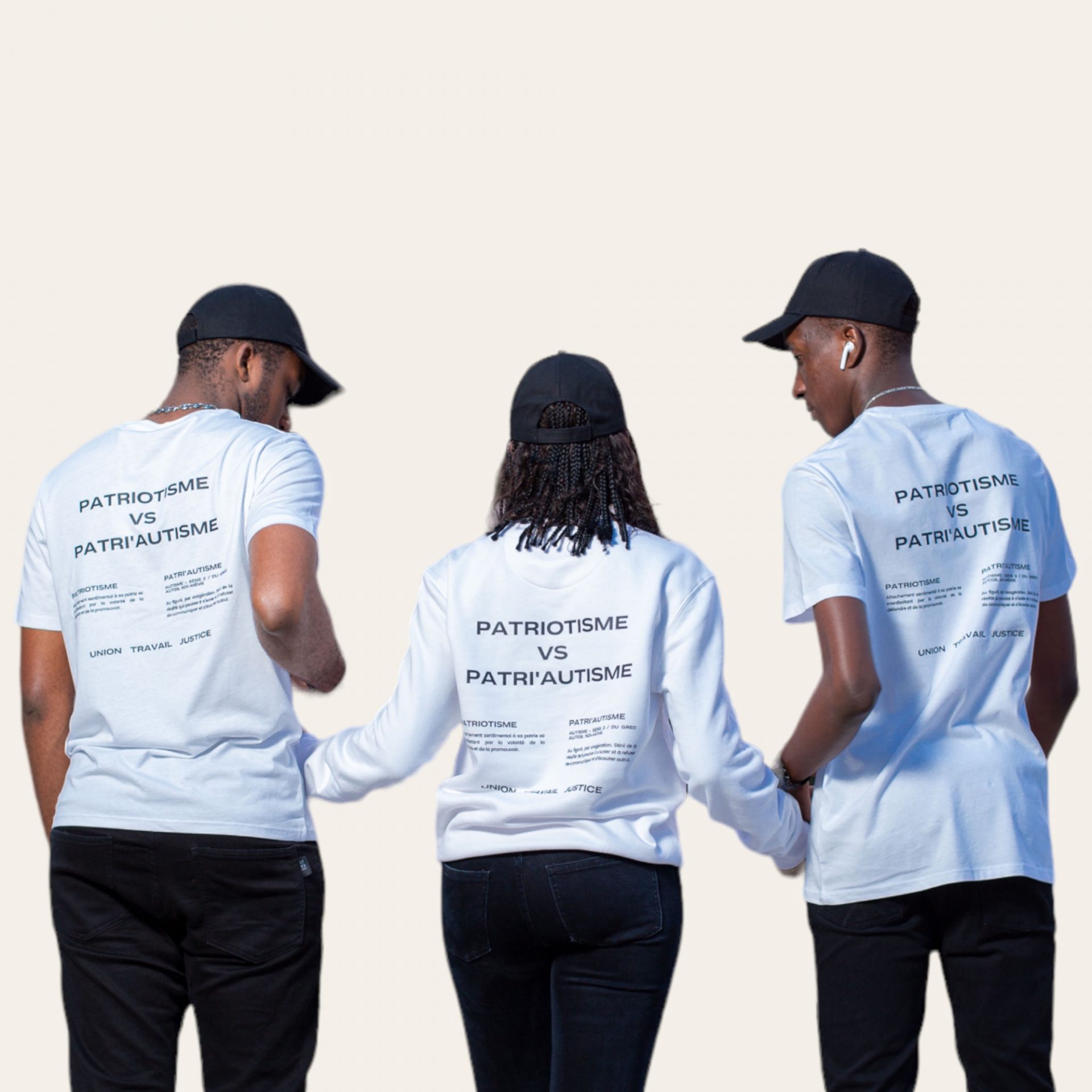 T-shirt patriotique en coton biologique