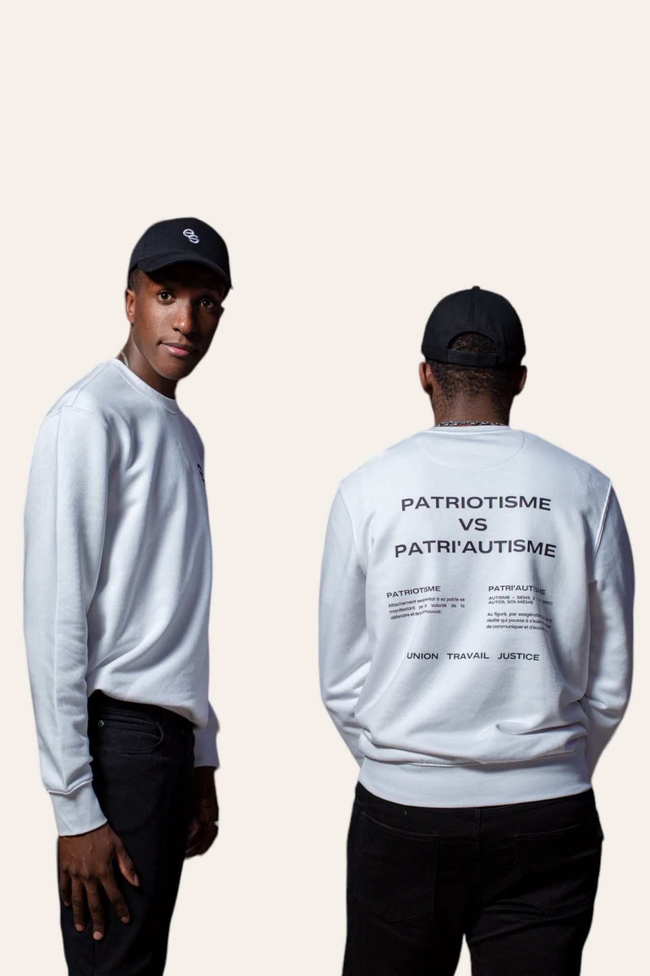Sweat-shirt patriotique coton biologique