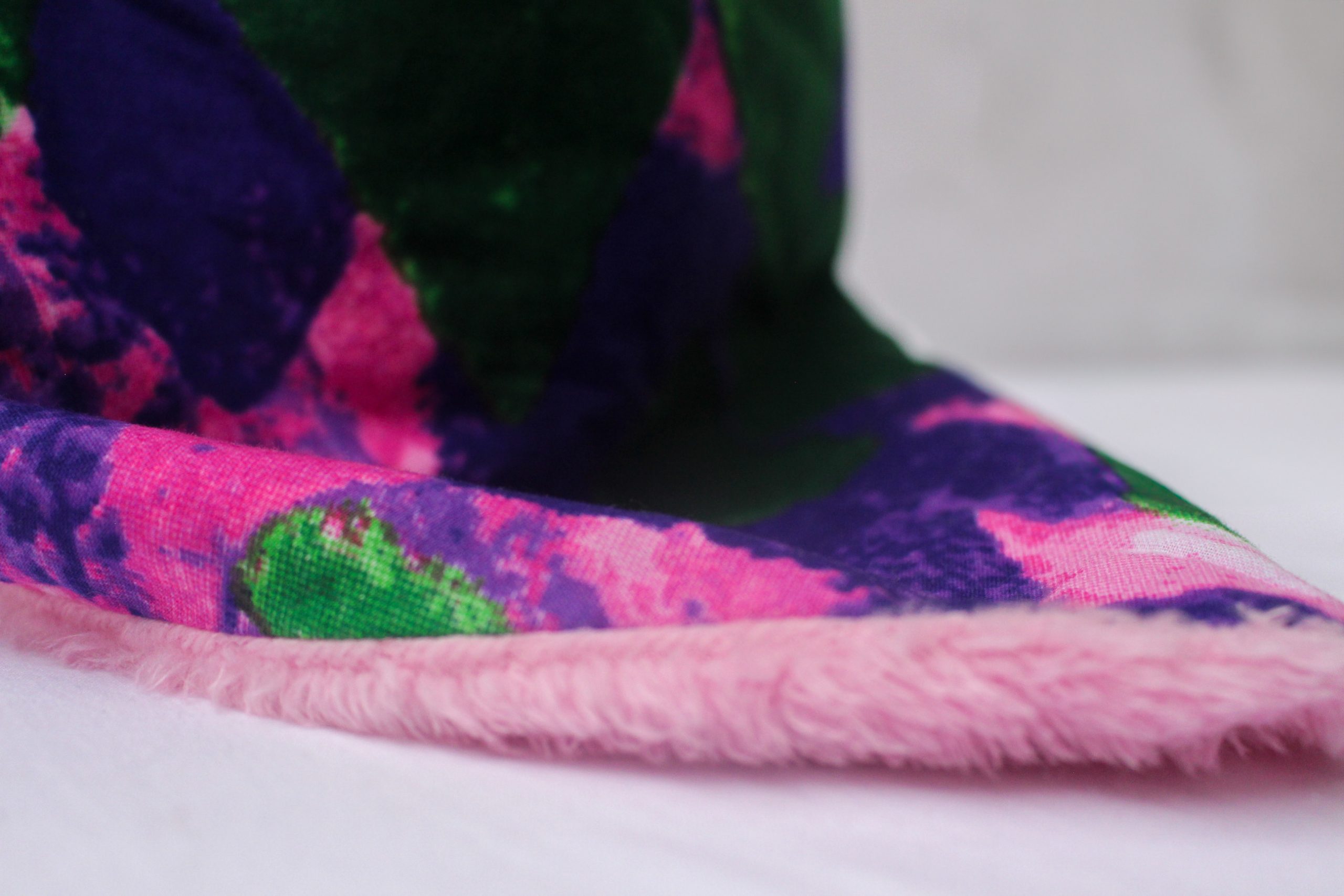 Snood en wax doublé peluche